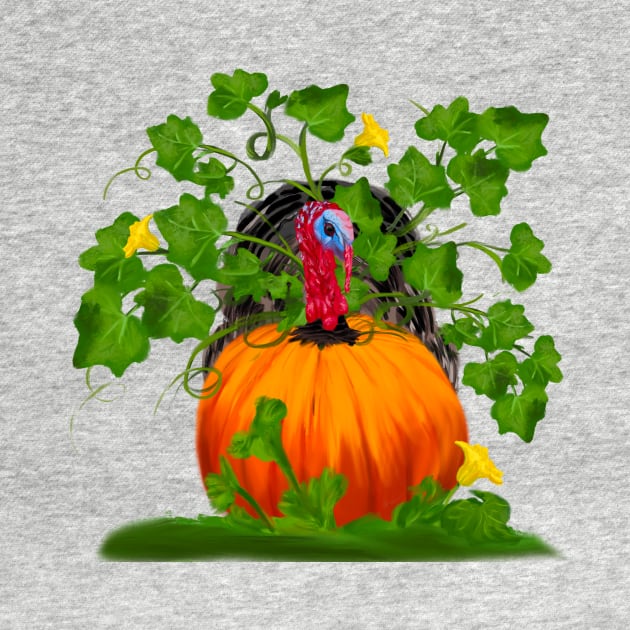 Turkey + Pumpkin by mkeeley